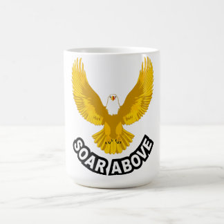 Mug S'envole Au-Dessus De Tout Art De L'aigle Majestue