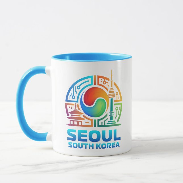 Mug Séoul Corée du Sud (Gauche)