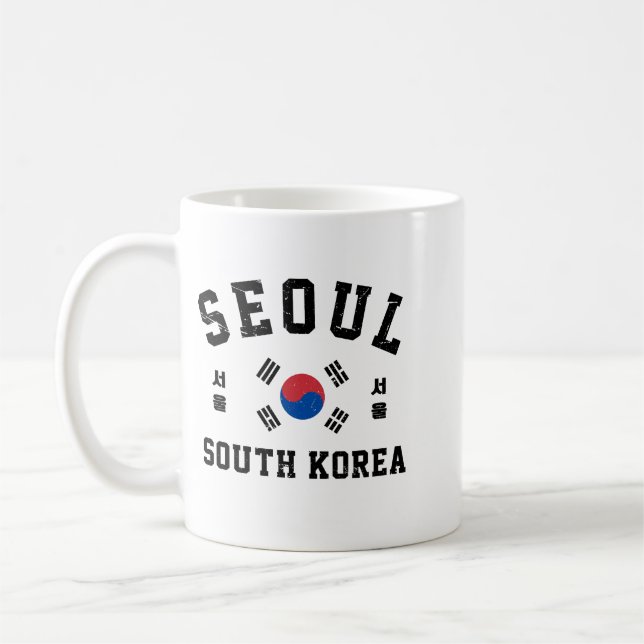 Mug Séoul Corée du Sud  (Gauche)
