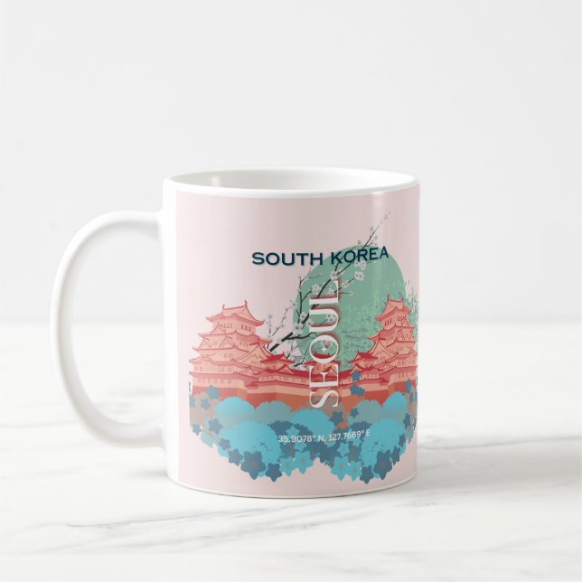 Mug Séoul Corée du Sud (Gauche)