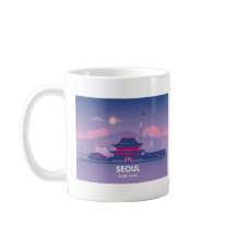 Séoul Corée du Sud Pastel Voyage Design