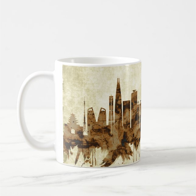 Mug Séoul Sud-Corée Cityscape (Gauche)