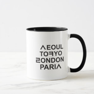 MUG SEOUL TOKYO LONDON PARIS