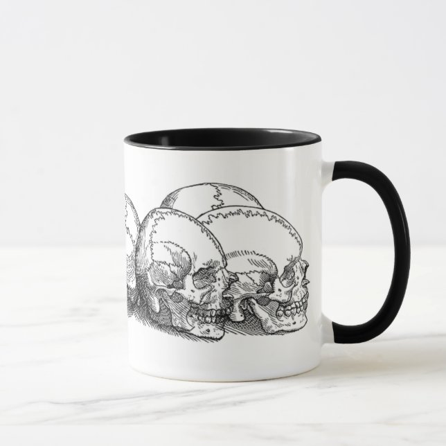 Mug Sept crânes Vintages (Droite)