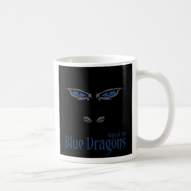 Mug Septembre des dragons bleus (Droite)
