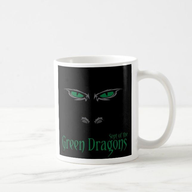 Mug Septembre du dragon vert (Droite)