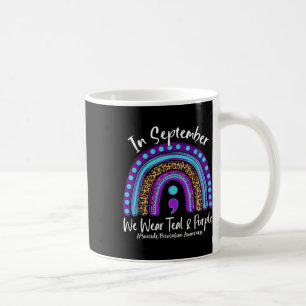 Mug Septembre Nous Portons Turquoise &amp; Purple Suic