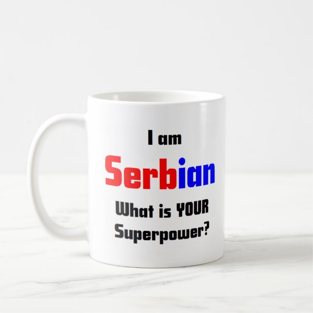 Mug serbe (Gauche)