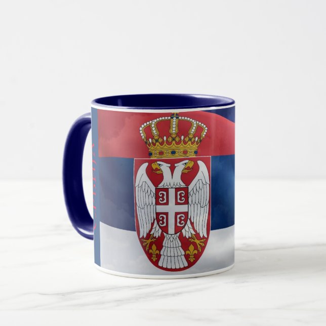 Mug Serbie (Devant gauche)