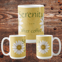 Sérénité après café Jaune Daisy