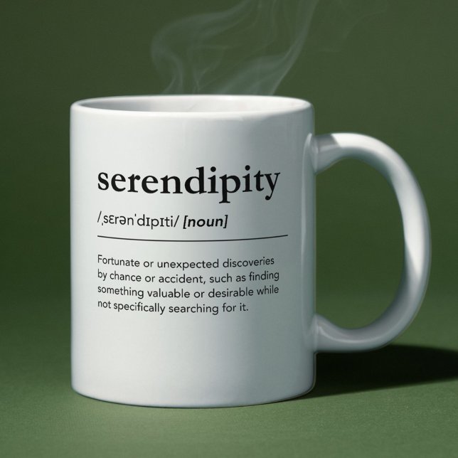 Mug Sérénité Définition Beaux Mots Dictionnaire (Créateur téléchargé)