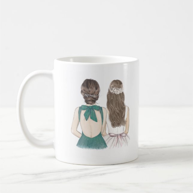 Mug Serez-vous ma bonne d'honneur meilleure amie muett (Gauche)