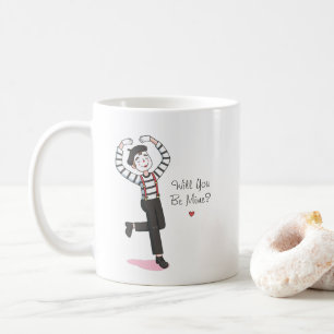 Mug Serez-Vous Mime, Drôle Amour Pun