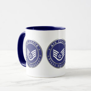 Mug Sergent-chef de l'armée de l'air S/C