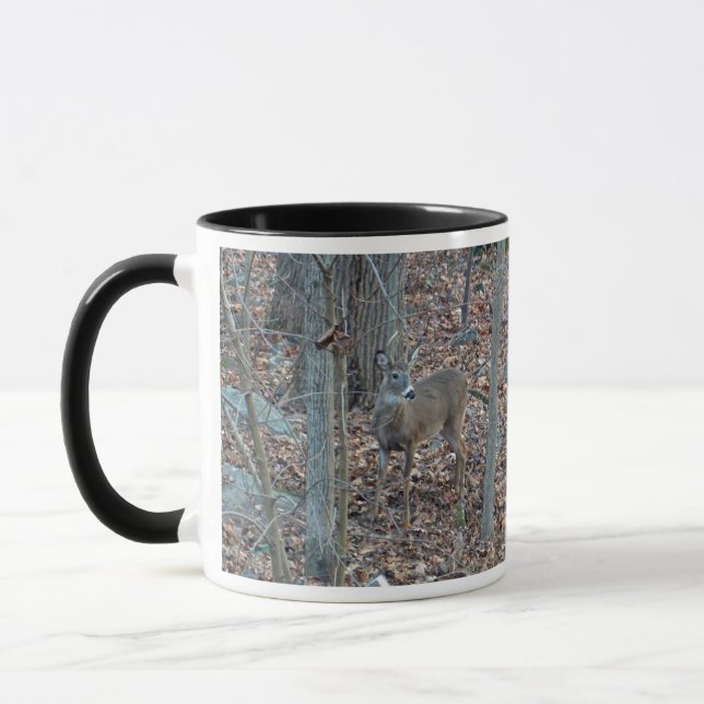 Mug Série Buck de cerfs blancs (Gauche)
