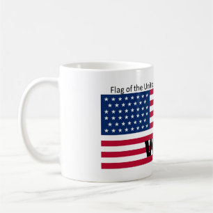 Mug Série Casquette du drapeau patriote