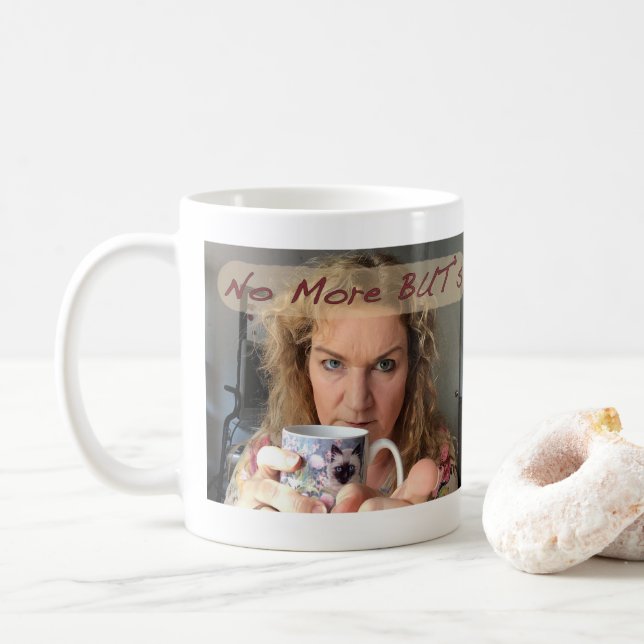 Mug Série de café de matin pas plus mais (Avec donut)