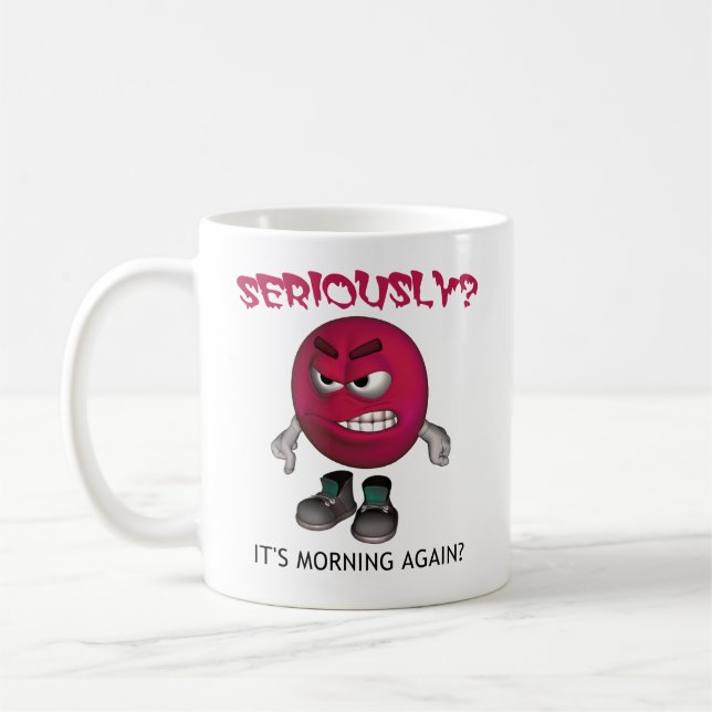 Mug SÉRIEUSEMENT ? C'est MATIN ENCORE ? (Gauche)