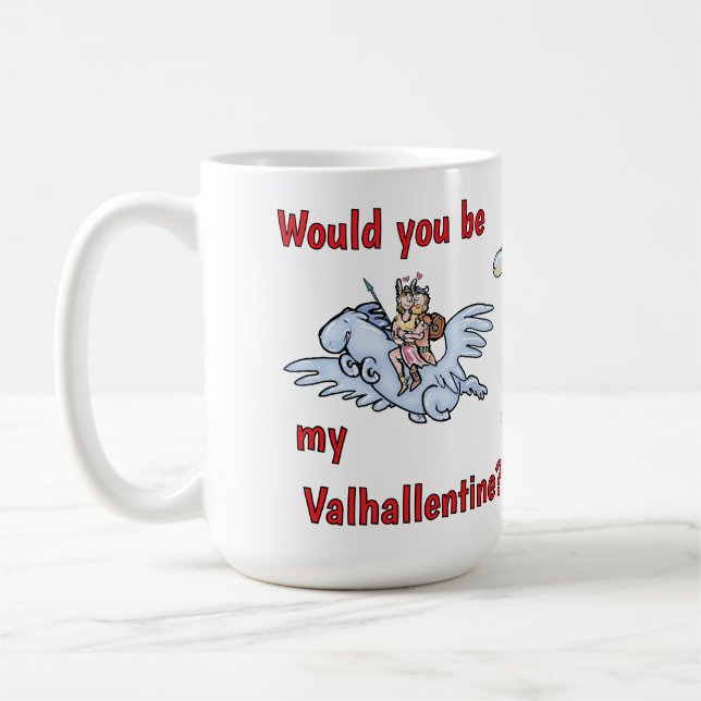 Mug Seriez-vous mon Valhallentine ? (Gauche)