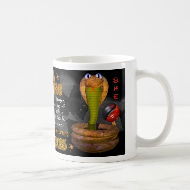 Mug Serpent en bois soutenu 1965, 2025 (Droite)