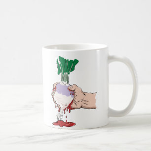 Mug Serrant le sang du navet, Squeezin il