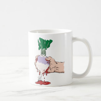 Mug Serrant le sang du navet, Squeezin il