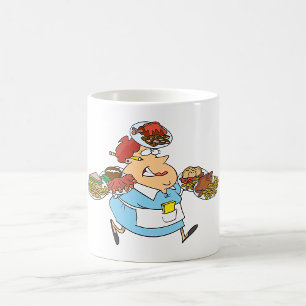 Mug Serveuse Occupée Drôle Serveur Surmené