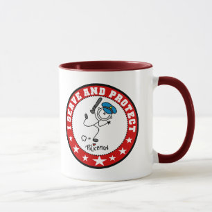 Mug Servez et protégez le policier