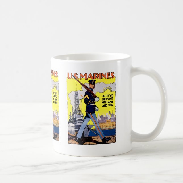 Mug Service actif en terre et en mer (Droite)