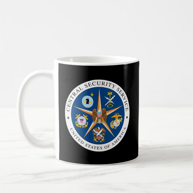 Mug Service Central De Sécurité Css Nsa Intelligence V (Gauche)