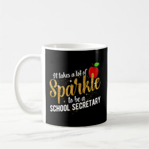 Mug Servir D'École Secrétaire D'École De Jour