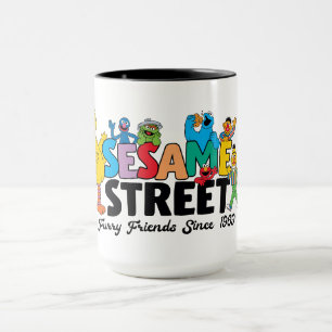 Mug Sesame Street   Amis à Poils Depuis 1969
