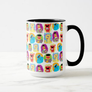 Mug Sesame Street Caractère Amusant & Motif coloré
