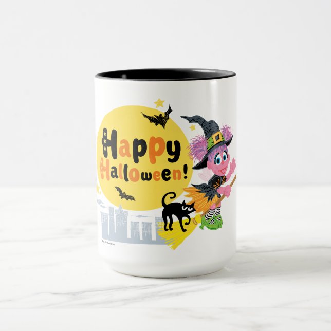 Mug Sesame Street | Joli motif d'Halloween (Centre)