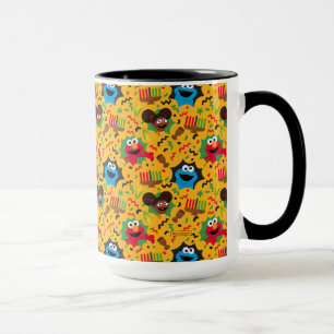 Mug Sesame Street Kwanzaa Motif