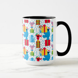 Mug Sesame Street Noël Présente Motif