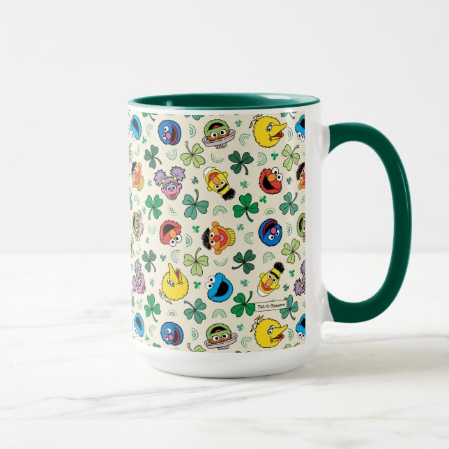 Mug Sesame Street St. Patrick's Day Motif (Droite)