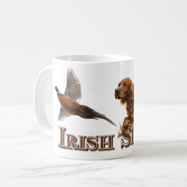 Mug Setter irlandais  (Devant gauche)