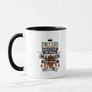 Mug Seul Dieu juge les Marines ennemies