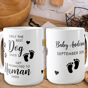 Mug Seulement le meilleur chien des papas de grossesse