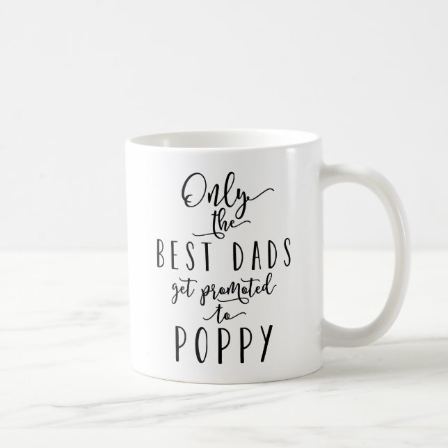 Mug Seulement les meilleurs papas obtiennent favorisés (Droite)