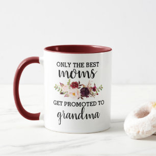 Mug Seules les meilleures mamans sont promues à grand-