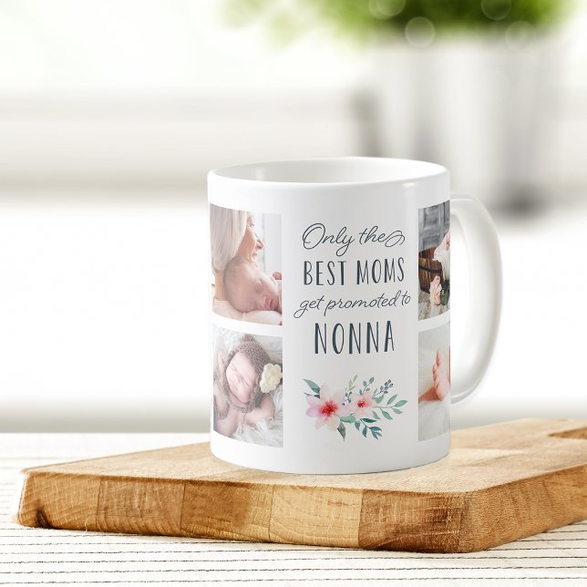 Mug Seules les meilleures mamans sont promues à Nonna  (Créateur téléchargé)