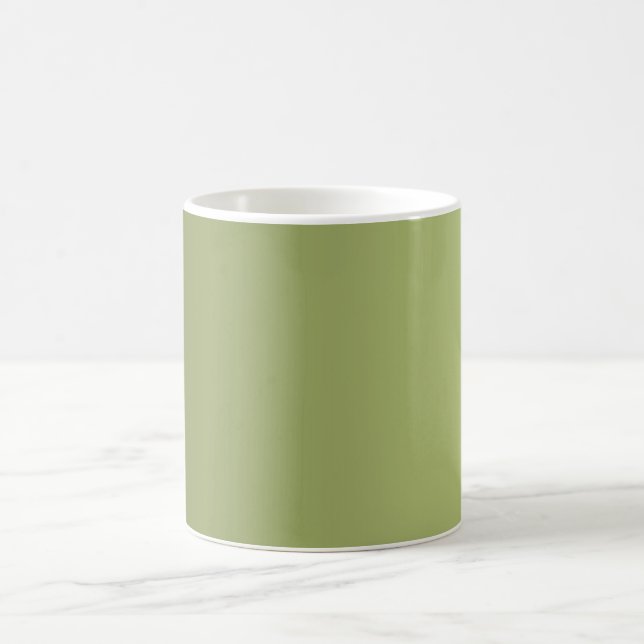 Mug SEULS gradients de COULEUR - vert olive (Centre)