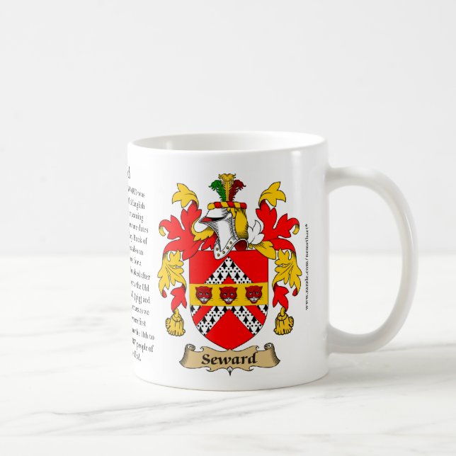 Mug Seward, l'origine, la signification et la crête (Droite)