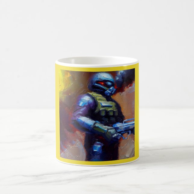 Mug SF - Héros militaire 4 (Centre)