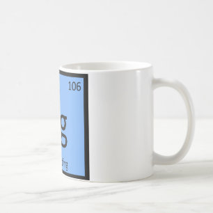 Mug Sg - Chimie de piste et de sprint Symbole chimique