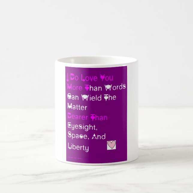 Mug Shakespeare, la tempête, cadeau romantique idéal ! (Centre)