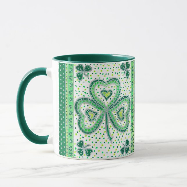 Mug shamrock (Gauche)