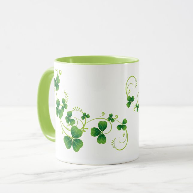 Mug Shamrock de la Saint Patrick (Devant gauche)
